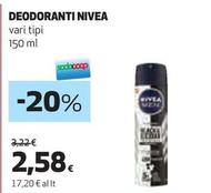 Offerta per Nivea - Deodoranti a 2,58€ in Ipercoop