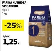 Offerta per Molini Spigadoro - Farina Nutridea a 1,25€ in Ipercoop