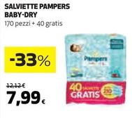 Offerta per Pampers - Salviette Baby Dry a 7,99€ in Ipercoop