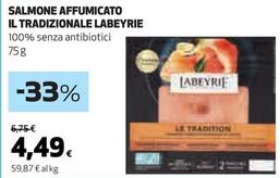 Offerta per Labeyrie - Salmone Affumicato Il Tradizionale a 4,49€ in Ipercoop