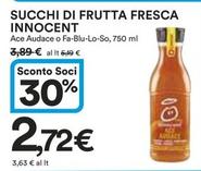 Offerta per Innocent - Succhi Di Frutta Fresca a 2,72€ in Ipercoop