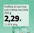 Offerta per Scotti - Frollino Si Con Riso Con Crema Nocciola a 2,29€ in Coop