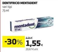 Offerta per Mentadent - Dentifricio a 1,55€ in Coop