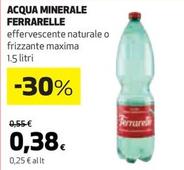 Offerta per Ferrarelle - Acqua Minerale a 0,38€ in Ipercoop