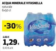 Offerta per Vitasnella - Acqua Minerale a 1,29€ in Ipercoop