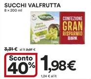 Offerta per Valfrutta - Succhi a 1,98€ in Ipercoop