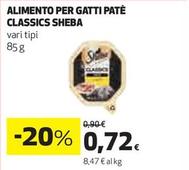 Offerta per Sheba - Alimento Per Gatti Patè Classics a 0,72€ in Coop