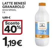 Offerta per Granarolo - Latte Benesì a 1,19€ in Ipercoop