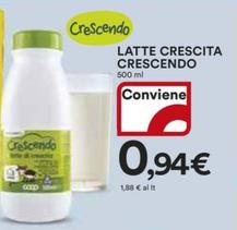 Offerta per Coop - Latte Crescita Crescendo a 0,94€ in Ipercoop