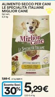 Offerta per Morando - Alimento Secco Per Cani Le Specialità Italiane Miglior Cane a 5,29€ in Ipercoop