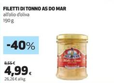 Offerta per Asdomar - Filetti Di Tonno a 4,99€ in Coop
