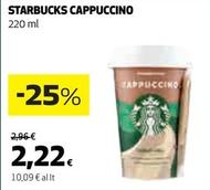 Offerta per Starbucks - Cappuccino a 2,22€ in Coop