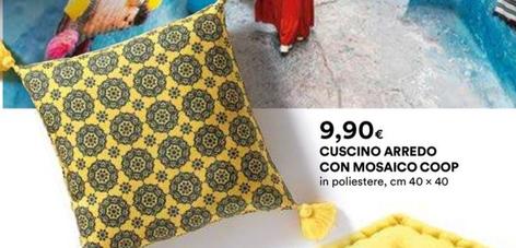 Offerta per Coop - Cuscino Arredo Con Mosaico a 9,9€ in Ipercoop