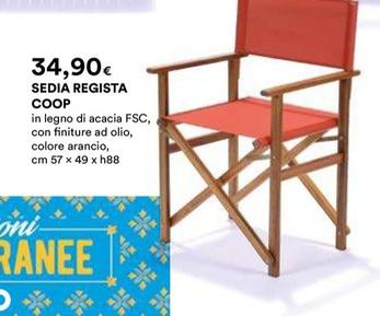 Offerta per Coop - Sedia Regista a 34,9€ in Ipercoop