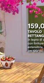 Offerta per Coop - Tavolo Rettangolare a 159€ in Ipercoop