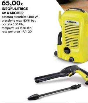 Offerta per Kärcher - Idropulitrice K2 a 65€ in Ipercoop