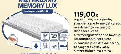 Offerta per Chimera - Materasso Memory Lux a 119€ in Ipercoop