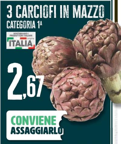 Offerta per 3 Carciofi In Mazzo a 2,67€ in Panorama