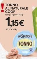 Offerta per Coop - Tonno Al Naturale a 1,15€ in Ipercoop