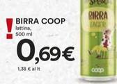 Offerta per Coop - Birra a 0,69€ in Ipercoop