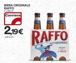 Offerta per Raffo - Birra Originale a 2,19€ in Ipercoop