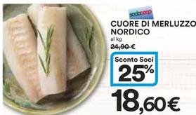 Offerta per Cuore Di Merluzzo Nordico a 18,6€ in Ipercoop