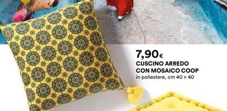 Offerta per Coop - Cuscino Arredo Con Mosaico a 7,9€ in Ipercoop