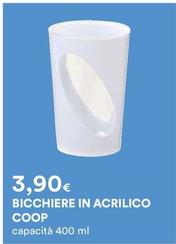 Offerta per Coop - Bicchiere In Acrilico a 3,9€ in Ipercoop