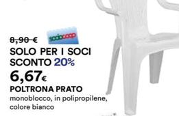 Offerta per Poltrona Prato a 6,67€ in Ipercoop
