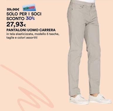 Offerta per Carrera - Pantaloni Uomo a 27,93€ in Ipercoop