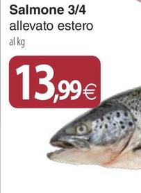 Offerta per Salmone 3/4 Allevato Estero a 13,99€ in Docks Market