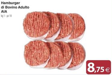Offerta per Αια - Hamburger Di Bovino Adulto a 8,75€ in Docks Market