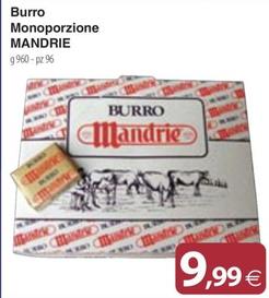 Offerta per Burro Monoporzione Mandrie a 9,99€ in Docks Market
