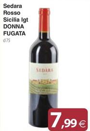 Offerta per Donna Fugata - Sedara Rosso Sicilia Lgt a 7,99€ in Docks Market