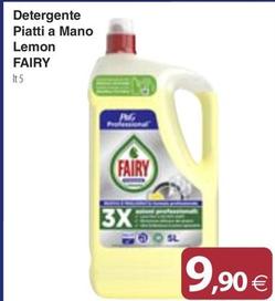 Offerta per Fairy - Detergente Piatti A Mano Lemon a 9,9€ in Docks Market