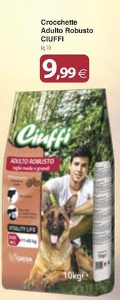 Offerta per Ciuffi - Crocchette Adulto Robusto a 9,99€ in Docks Market
