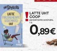 Offerta per Coop - Latte UHT a 0,89€ in Ipercoop