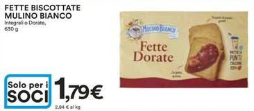 Offerta per Mulino Bianco - Fette Biscottate a 1,79€ in Ipercoop