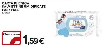 Offerta per Fria - Carta Igienica Salviettine Umidificate Easy a 1,59€ in Ipercoop