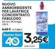 Offerta per Fabuloso - Nuovo Ammorbidente Per Lavatrice Concentrato a 3,25€ in Ipercoop