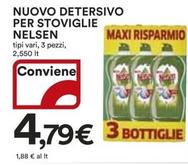 Offerta per Nelsen - Nuovo Detersivo Per Stoviglie a 4,79€ in Ipercoop