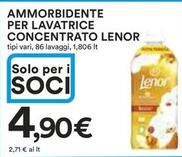 Offerta per Lenor - Ammorbidente Per Lavatrice Concentrato a 4,9€ in Ipercoop