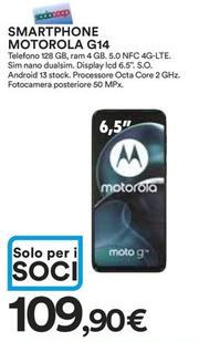 Offerta per Motorola - Smartphone G14 a 109,9€ in Ipercoop