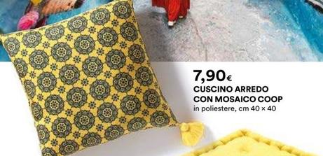 Offerta per Coop - Cuscino Arredo Con Mosaico a 7,9€ in Ipercoop