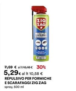 Offerta per Zig Zag - Repulsivo Per Formiche E Scarafaggi a 5,29€ in Ipercoop