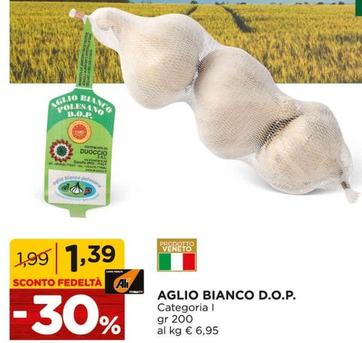 Offerta per Aglio Bianco D.O.P. a 1,39€ in Alì e Alìper