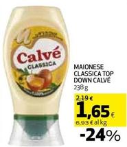 Offerta per Calvè - Maionese Classica Top Down a 1,65€ in Coop