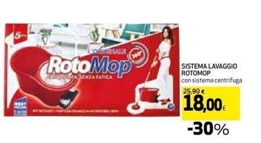 Offerta per Rotomop - Sistema Lavaggio a 18€ in Coop