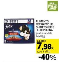 Offerta per Purina - Alimento Per Gatto Le Ghiottonerie Felix a 7,98€ in Coop
