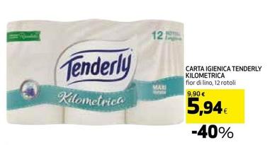 Offerta per Tenderly - Kilometrica Carta Igienica a 5,94€ in Ipercoop